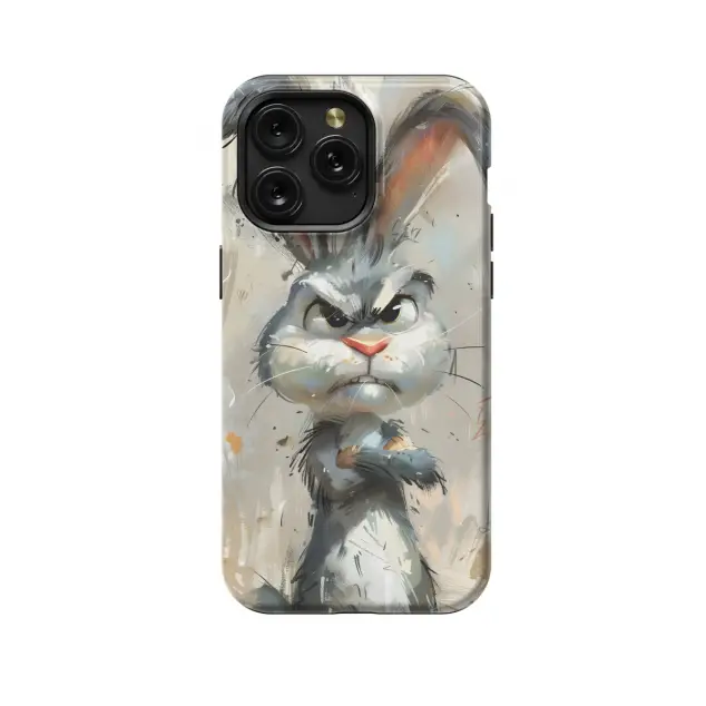iPhone Xs Max Animal Mad Rabbit Bunny Phone Case