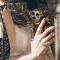 Autumn Halloween Spooky Engraved Head Pumpkin iPhone Xs Max Phone Case - Image 4