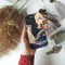 Black Cat Clouds The Great Wave off iPhone Xs Max Phone Case - Image 2