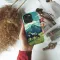 iPhone Xs Max Black Horse in Wild Mountains Phone Case - Image 2