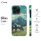 iPhone Xs Max Black Horse in Wild Mountains Phone Case - Image 6