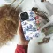 Blue Windmill House Trees Toile De Jouy iPhone Xs Max Phone Case - Image 2