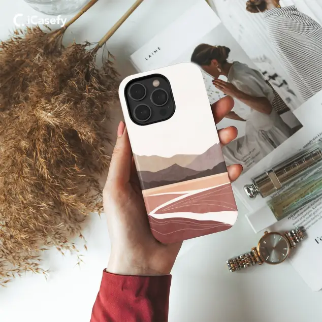 iPhone Xs Max Boho Style Minimalism Landscape # Phone Case