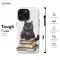 iPhone Xs Max Book Black Cat Lover Phone Case - Image 3