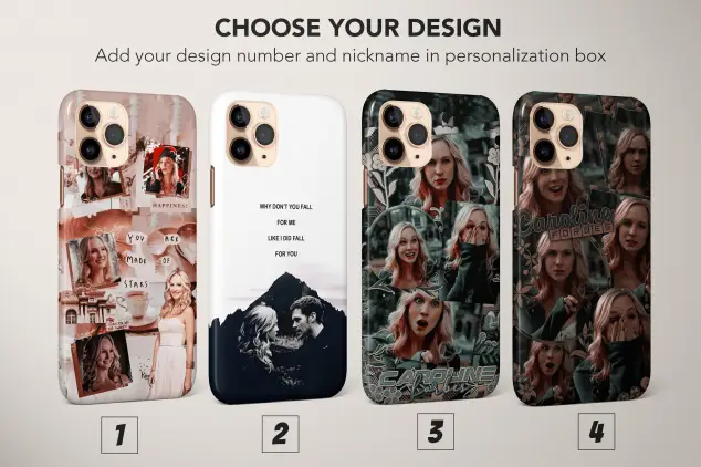 iPhone Xs Max Caroline Forbes The Vampire Diaries Phone Case