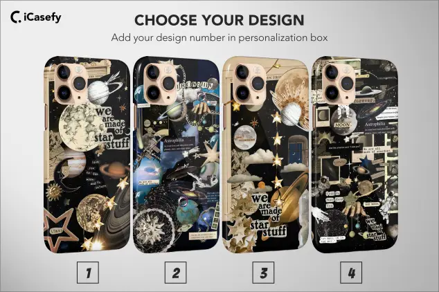 iPhone Xs Max Celestial Collage Collective Phone Case