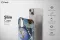 iPhone Xs Max Celestial Ocean Magic Moon Aesthetic Phone Case - Image 7