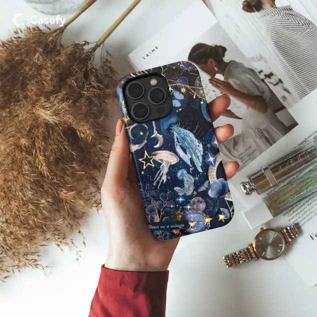 iPhone Xs Max Celestial Sea Astrology Stars Phone Case