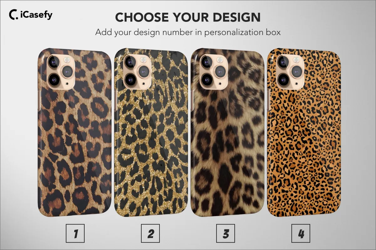 Cheetah Print Animal Leopard Leon iPhone Xs Max Phone Case - Image 1