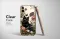 Clear Flower Black Cat Cute Animal Mini XR S S S iPhone Xs Max Phone Case - Image 2