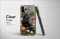 Clear Flower Black Cat Cute Animal Mini XR S S S iPhone Xs Max Phone Case - Image 3