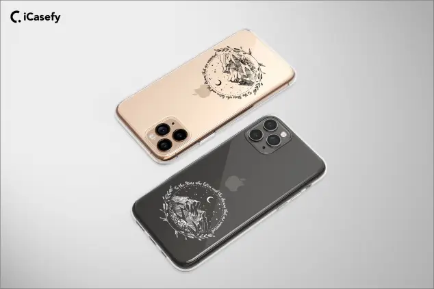 iPhone Xs Max Clear Night Court Acotar Acomaf Phone Case