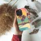 Coastal Vibes Preppy Palm Beach Illustrated iPhone Xs Max Phone Case - Image 2