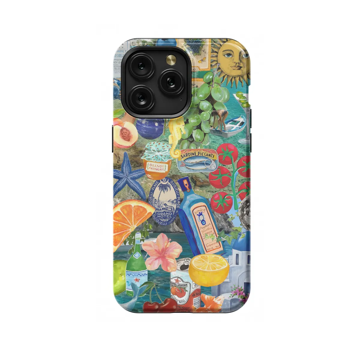 Collage Summer Legacy iPhone Xs Max Phone Case - Image 1