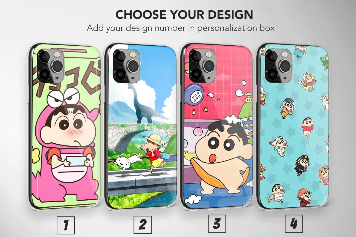 iPhone Xs Max Crayon Shin-chan Phone Case - Image 1