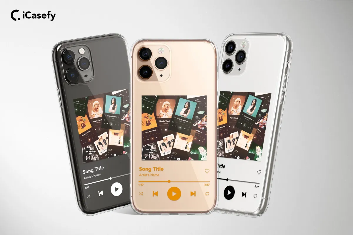 Custom Music Plaque Album iPhone Xs Max Phone Case - Image 1