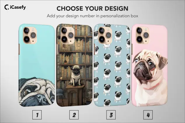 iPhone Xs Max Dog Lover Pug Aesthetic Animal a Phone Case