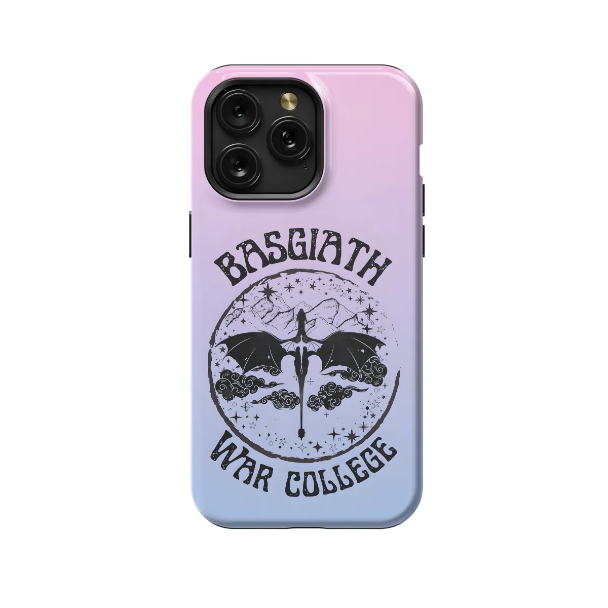 iPhone Xs Max Dragon Fourth Wing Acotar Phone Case - Image 1