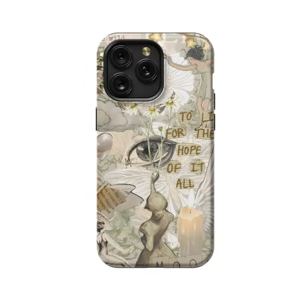 iPhone Xs Max Fairycore Aesthetic Cottagecore Angel Collage Phone Case