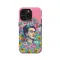 iPhone Xs Max Frida Kahlo Portrait Feminism Surrealism Flower Floral # Phone Case - Image 1