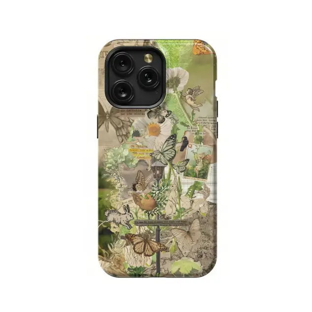 iPhone Xs Max Garden of Nature Butterfly Phone Case