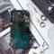 iPhone Xs Max Green Black Golden Phone Case - Image 3