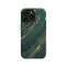 iPhone Xs Max Green Golden Marble Phone Case - Image 1