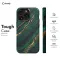 iPhone Xs Max Green Golden Marble Phone Case - Image 5