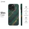 iPhone Xs Max Green Golden Marble Phone Case - Image 6