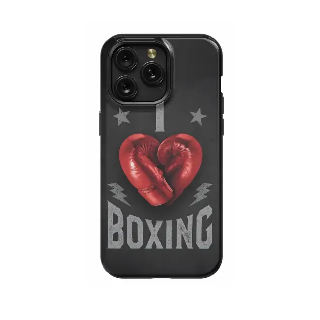 iPhone Xs Max I Love Boxing Phone Case
