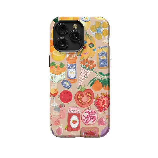 iPhone Xs Max Italy Summer Food Phone Case