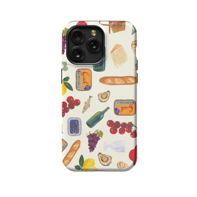 iPhone Xs Max Italy Summer Food Phone Case