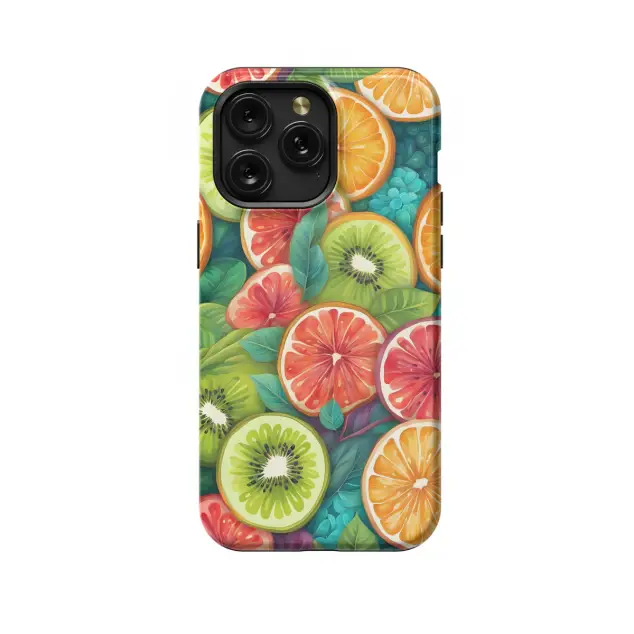 iPhone Xs Max Kiwi Fruit Pattern Phone Case