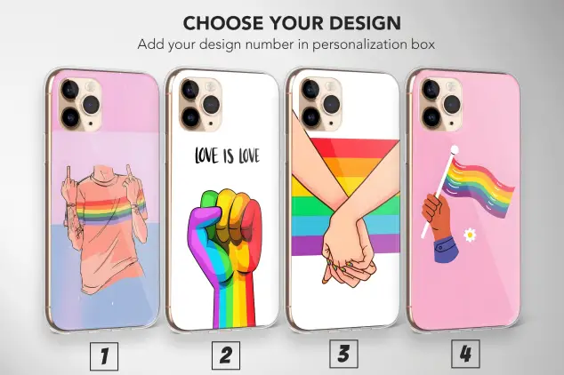 iPhone Xs Max Lgbt Pride Love is Love Phone Case