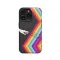 iPhone Xs Max LGBTQ Pride Flag Stars Hands # Phone Case - Image 1