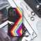 iPhone Xs Max LGBTQ Pride Flag Stars Hands # Phone Case - Image 3