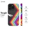 iPhone Xs Max LGBTQ Pride Flag Stars Hands # Phone Case - Image 5