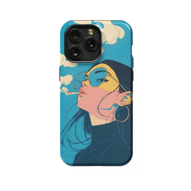 iPhone Xs Max Lofi Anime Girl Phone Case