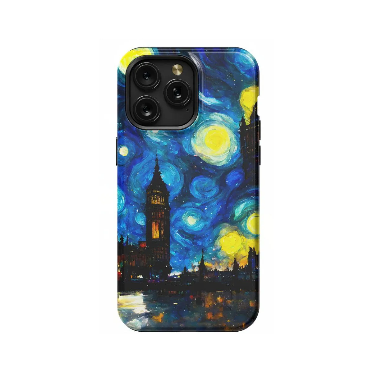 London Starry Night Vincent van iPhone Xs Max Phone Case - Image 1