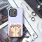 iPhone Xs Max Minimalist Cute Two Otter Love Phone Case - Image 3