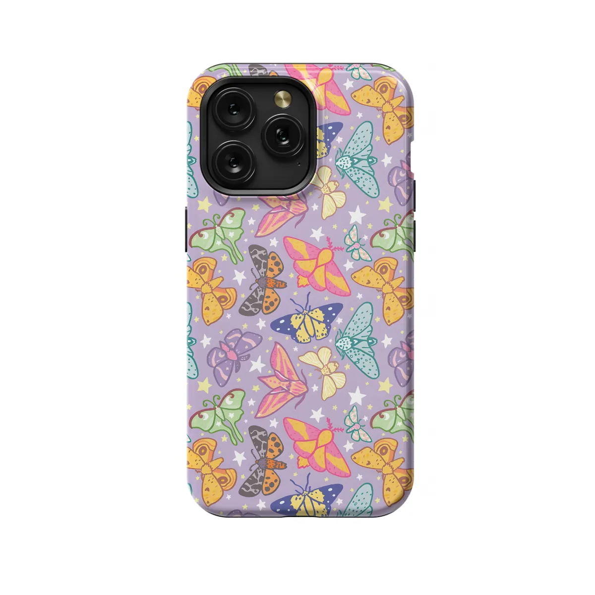 iPhone Xs Max Moonlight Moths Love Cute Girly Phone Case - Image 1