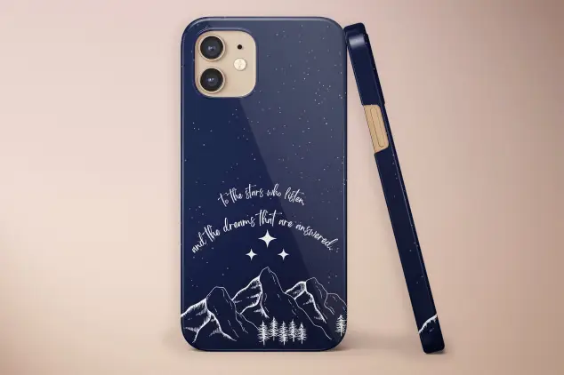 iPhone Xs Max Night Court Symbol Acotar Acomaf Phone Case