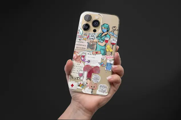 iPhone Xs Max Nurse , Anatomy , Aesthetic , Hospital Phone Case