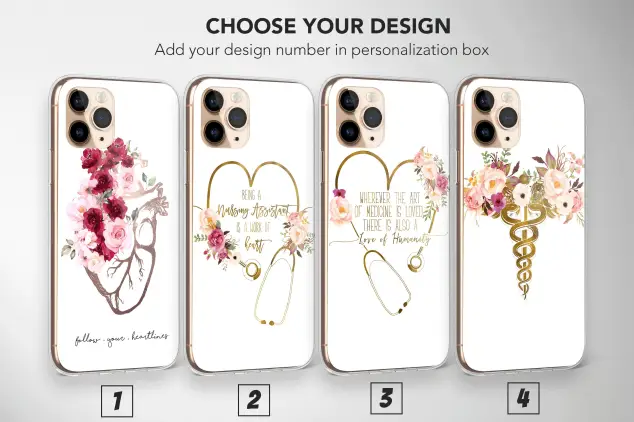 iPhone Xs Max Nurse , Anatomy , Aesthetic , Hospital Phone Case