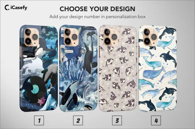 iPhone Xs Max Orca Fish Sea Whale Phone Case