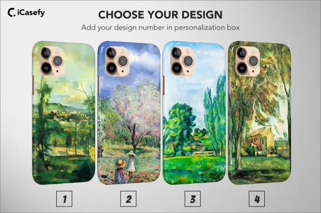 iPhone Xs Max Paul Cezanne Aesthetic Post Impressionism Phone Case