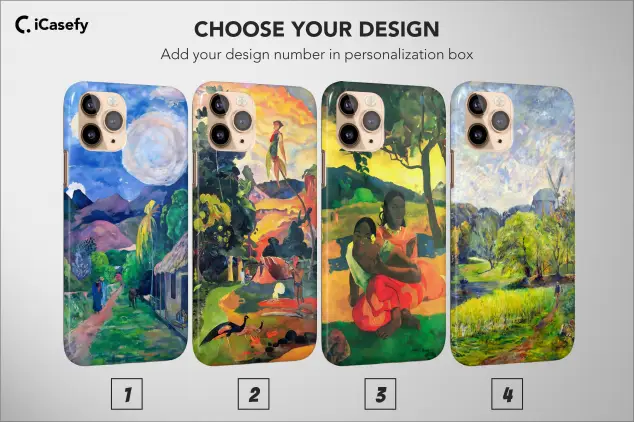 iPhone Xs Max Paul Gauguin Aesthetic Famous Painting Phone Case