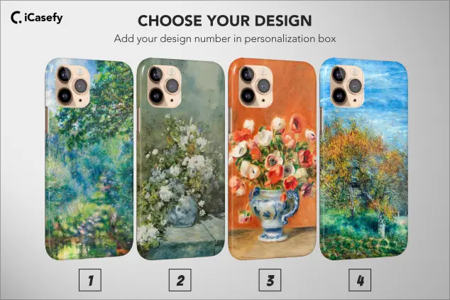 iPhone Xs Max Pierre Auguste Renoir Aesthetic Famous Painting Phone Case