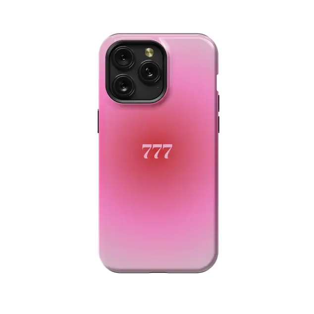 iPhone Xs Max Pink Aura Phone Case