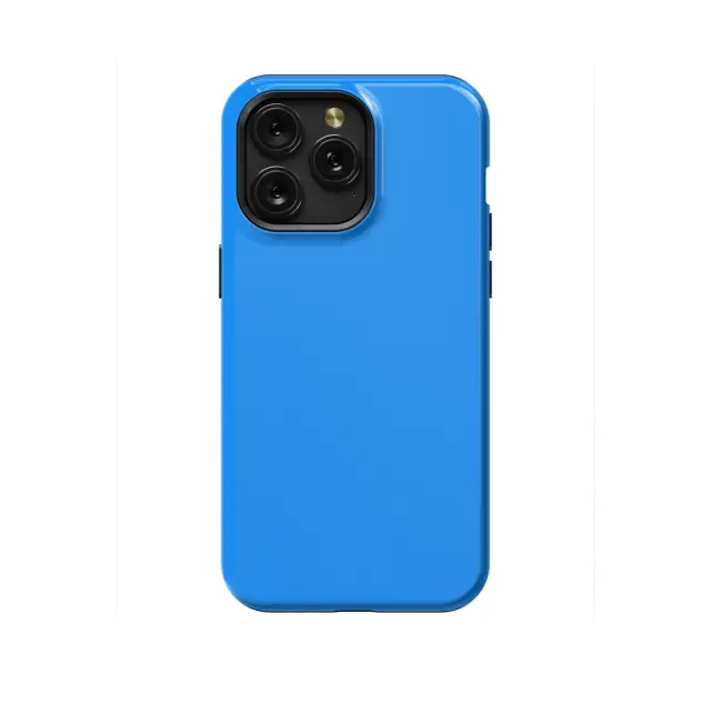 iPhone Xs Max Plain Blue Phone Case
